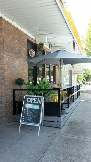 Street view at Char-Belas in Warwick