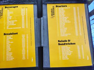 Menu Card! at Greendale Restaurant Hara Bhara in Gangtok