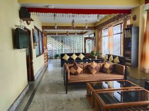 Reception Area! at Greendale Restaurant Hara Bhara in Gangtok