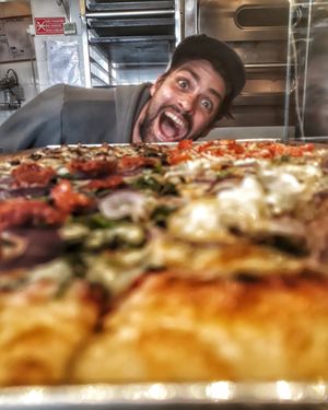 Love life at Rustica - Pizza Al Tagglio in Lisbon