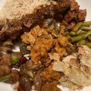 Good food!  at De Vegetarische Toko in The Hague