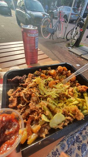 I took a mix of a lot of things. at De Vegetarische Toko in The Hague