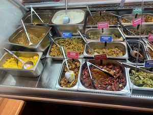 Counter  at De Vegetarische Toko in The Hague