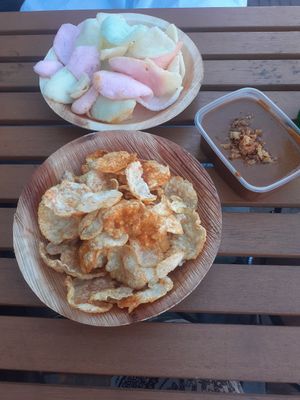 Nice food at De Vegetarische Toko in The Hague