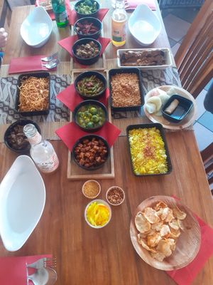 Super tasty meal at De Vegetarische Toko in The Hague