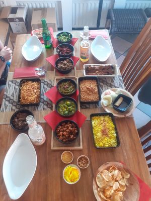 Amazing food at De Vegetarische Toko in The Hague