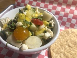 Vegan ceviche   at Taco Mama - Ouachita Ave in Hot Springs