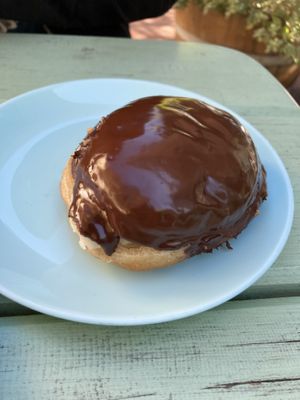 Boston cream - love the custard at Grumpy & Runt in Western Cape