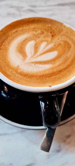 Latte #Veganuary at Grumpy & Runt in Western Cape