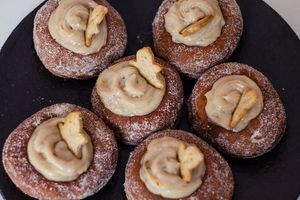 Milk tart donut  at Grumpy & Runt in Western Cape