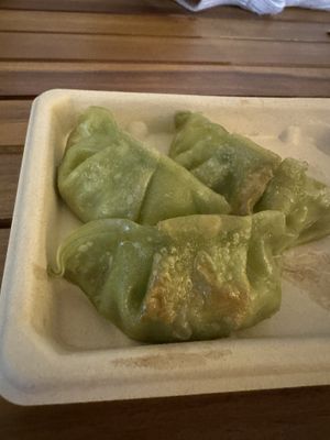 Korean dumplings  at La Picnic in Barcelona
