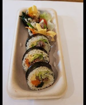 Gimbap at La Picnic in Barcelona