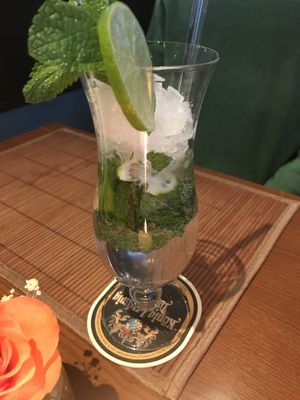 Homemade lemonade  at Ha Dang in Hamburg