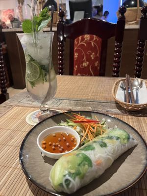 Vegan summer roll  at Ha Dang in Hamburg