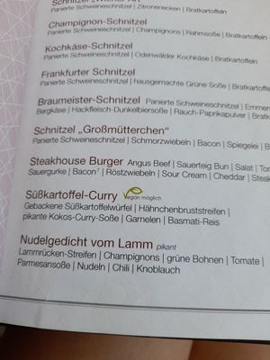 Sicher gibt's auch noch weiteres vegan auf Anfrage (Bruscetta z at Zum Ochsen in Grasellenbach