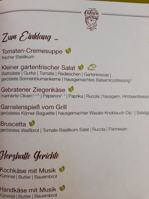 Vorspeisen at Zum Ochsen in Grasellenbach