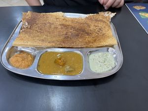 Masala dosa   at Sri Krishna Dosai in Kandy