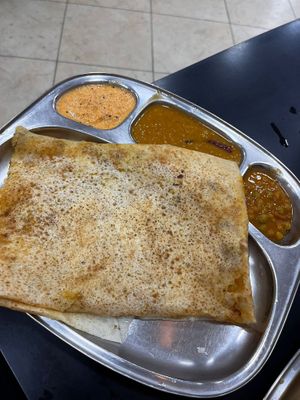 Masala dosa at Sri Krishna Dosai in Kandy