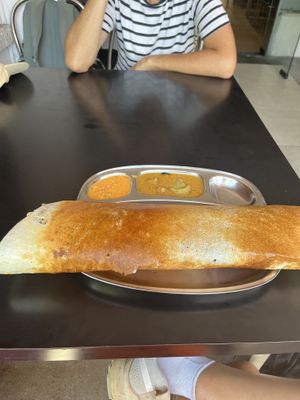 Paper dosa   at Sri Krishna Dosai in Kandy