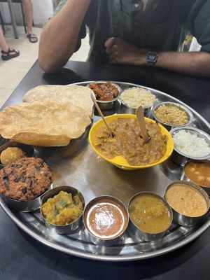 Thali   at Sri Krishna Dosai in Kandy