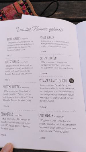 Hauptspeisen at Bichl in Burghausen