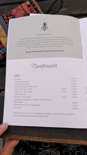 Kaffee at Bichl in Burghausen