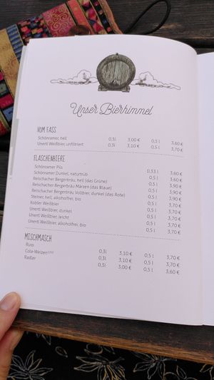 Bier at Bichl in Burghausen