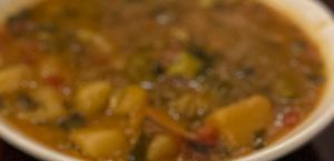 jun kun stew at Ramsi's Cafe on the World in Louisville