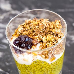 Chia Parfait at Humble Cafe + Bakery in Lambertville