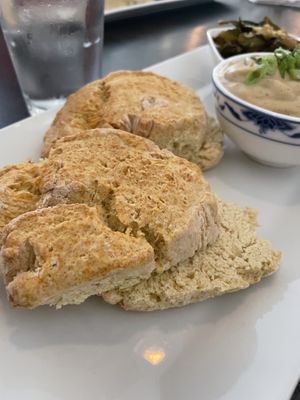 Biscuits  at Box Bar in West Seattle