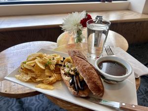 Happy Hour~ Portobello Dip  at Box Bar in West Seattle