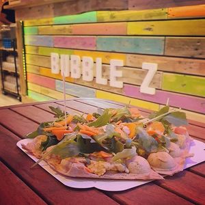 Vegan waffle at Bubble Z in Montpellier
