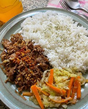 Vegan Adobo Flakes Meal at Botany by WTH Foods in Makati