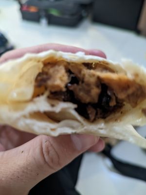 Sisig wrap at Botany by WTH Foods in Makati