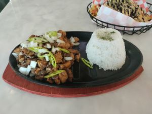 Sizzling sisig. Lots of crunch! at Botany by WTH Foods in Makati