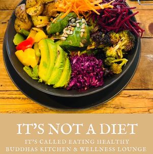 Rainbow Bowl at Buddhas Kitchen & Wellness Lounge in Launceston