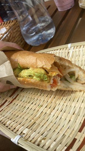 Vegan Banh mi  at Like Coffee - BanhMi in Ho Chi Minh City