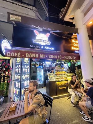 Café exterior   at Like Coffee - BanhMi in Ho Chi Minh City