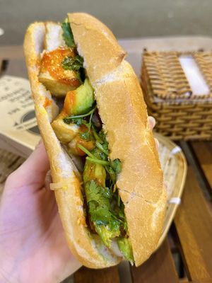 Special vegetarian (45.000 VND)  at Like Coffee - BanhMi in Ho Chi Minh City