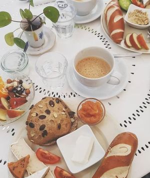 breakfast at Silo in Konstanz
