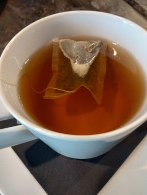 Jasmine tea at Coconut Thai Cuisine in Statesboro