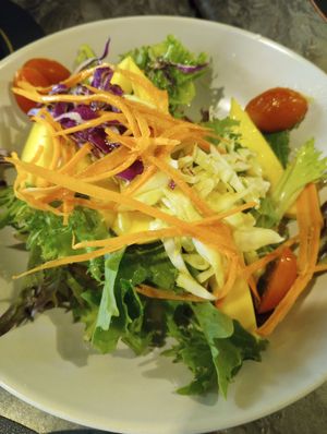 Mango salad at Coconut Thai Cuisine in Statesboro