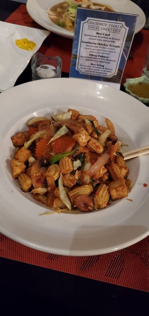 Pad Woon Sen at Coconut Thai Cuisine in Statesboro