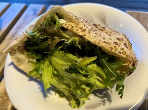 Vegan knysza with almond ricotta cheese   at Resort in Warsaw