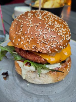 ToHuus Burger Vegan at To Huus in Lueneburg