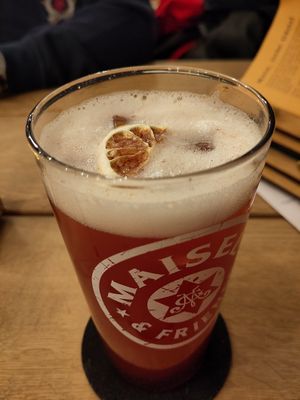 Pflaume Zimt Limonade at To Huus in Lueneburg