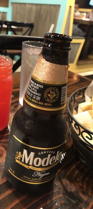 Modelo Negra  at Uptown Taco in Floral Park