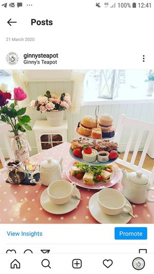 Afternoon Tea at Ginny's Teapot in Hawkshead