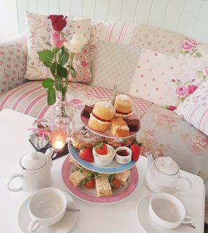 Afternoon Tea at Ginny's Teapot in Hawkshead