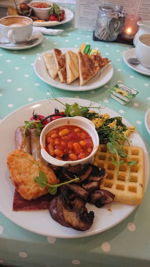 Full English! at Ginny's Teapot in Hawkshead